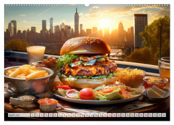 Produktbild: STREET FOOD Impressions around the world (Wall Calendar 2026 DIN A2 landscape), CALVENDO 12 Month Wall Calendar