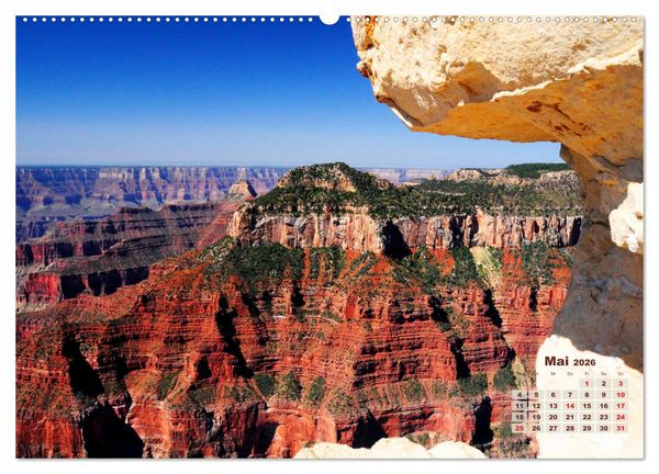 Produktbild: Wundervolles Amerika (hochwertiger Premium Wandkalender 2026 DIN A2 quer), Kunstdruck in Hochglanz