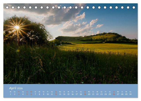 Produktbild: Das Walberla - Der Hausberg der Franken (Tischkalender 2026 DIN A5 quer), CALVENDO Monatskalender
