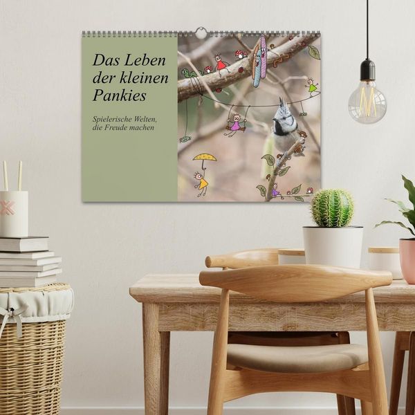 Produktbild: Das Leben der kleinen Pankies (Wandkalender 2027 DIN A3 quer), CALVENDO Monatskalender