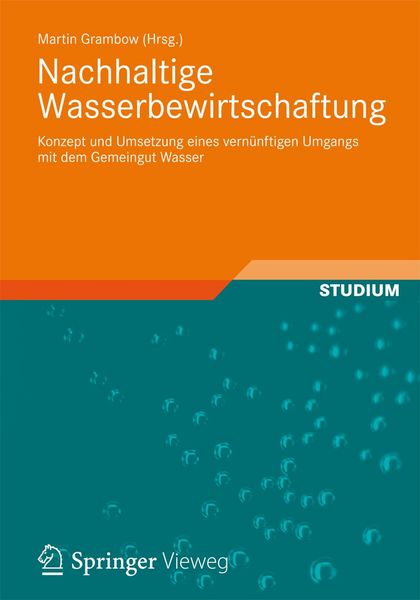 Produktbild: Nachhaltige Wasserbewirtschaftung