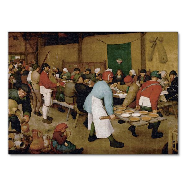 Produktbild: Lais Puzzle Pieter Bruegel d. &Auml;. - Bauernhochzeit 1000 Teile