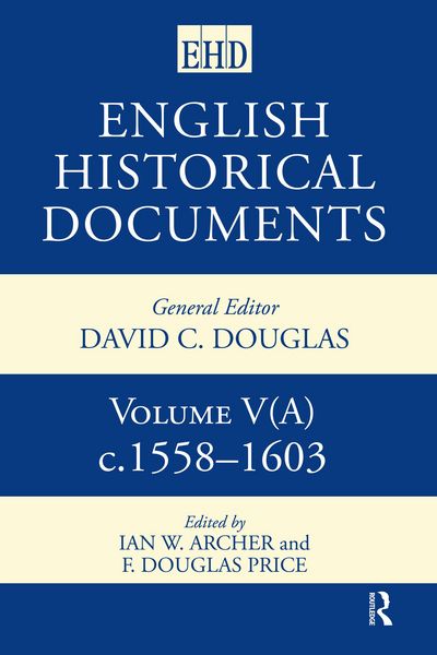Produktbild: English Historical Documents 1558-1603