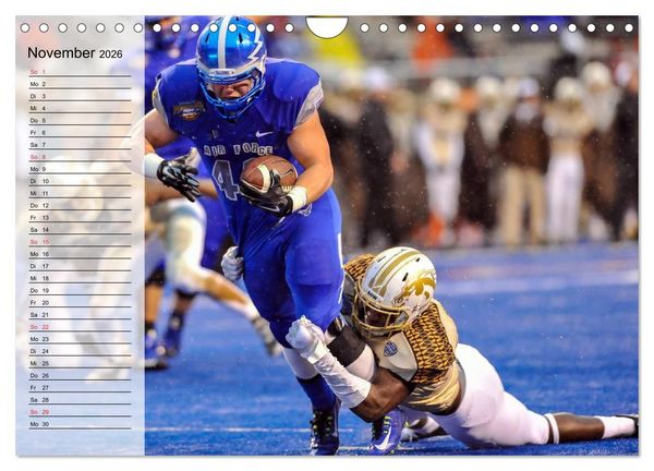 Produktbild: Sport. American Football (Wandkalender 2026 DIN A4 quer), CALVENDO Monatskalender