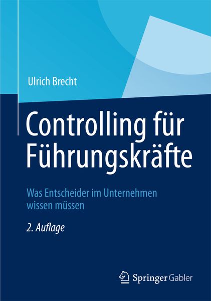 Produktbild: Controlling f&uuml;r F&uuml;hrungskr&auml;fte