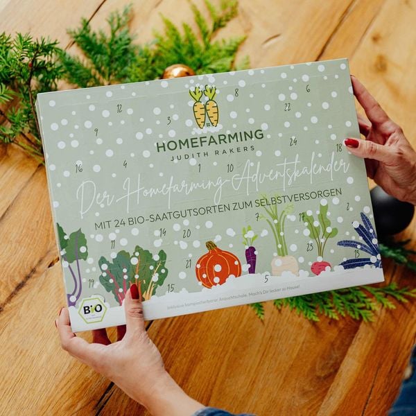 Produktbild: Adventskalender inkl. Anzuchtschale