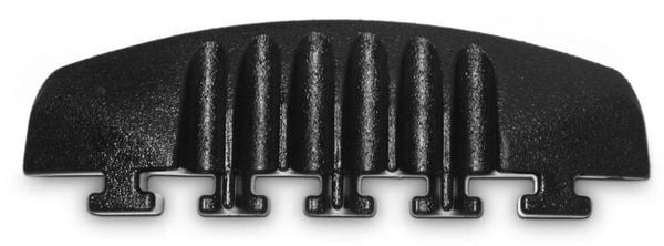 Produktbild: DEFENDER by Adam Hall Endst&uuml;ck m&auml;nnlich 85158M Thermoplastisches Polyurethan (TPU) Schwarz Anzahl Kan&auml;le: 6 72 mm Inhalt: 1 St.
