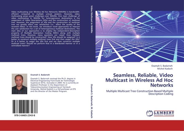 Produktbild: Seamless, Reliable, Video Multicast in Wireless Ad Hoc Networks