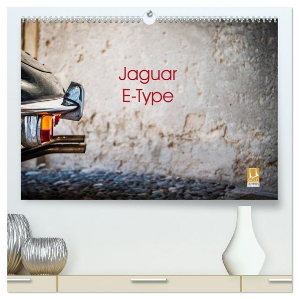 Produktbild: Jaguar E-Type 2026 (hochwertiger Premium Wandkalender 2026 DIN A2 quer), Kunstdruck in Hochglanz