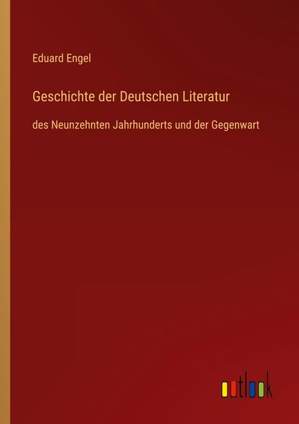 Produktbild: Geschichte der Deutschen Literatur