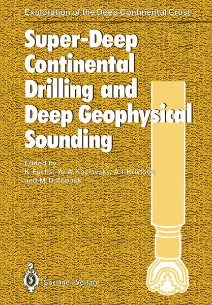 Produktbild: Super-Deep Continental Drilling and Deep Geophysical Sounding