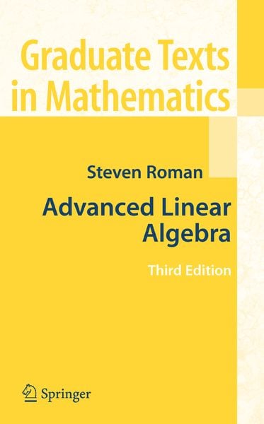 Produktbild: Advanced Linear Algebra