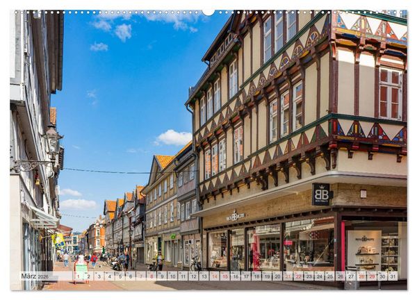 Produktbild: Wolfenb&uuml;ttel Impressionen (hochwertiger Premium Wandkalender 2026 DIN A2 quer), Kunstdruck in Hochglanz