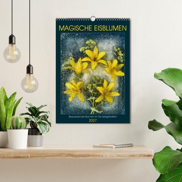 Produktbild: Magische Eisblumen (Wandkalender 2027 DIN A3 hoch), CALVENDO Monatskalender
