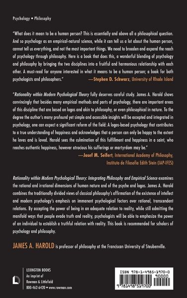 Produktbild: Rationality within Modern Psychological Theory