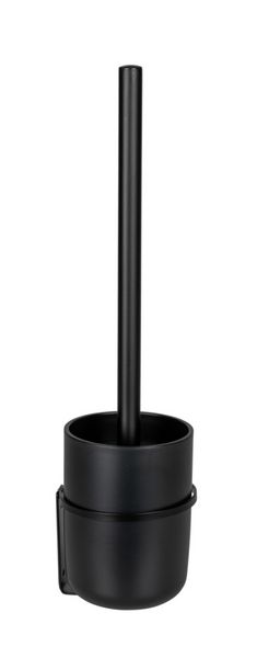 Produktbild: Turbo-Loc&reg; WC-Garnitur Mod. Carpino Schwarz, Befestigen ohne Bohren