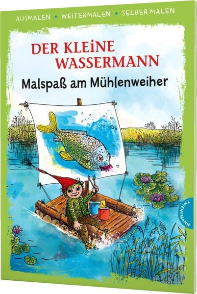 Produktbild: Der kleine Wassermann (Ausmalen, weitermalen, selber malen)