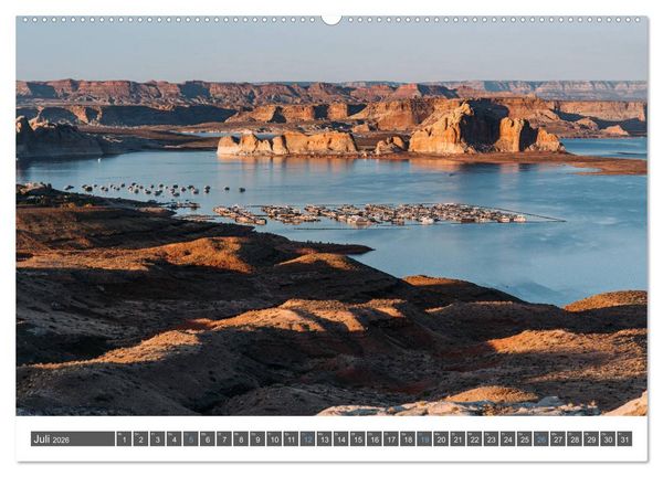 Produktbild: Der Westen der USA (hochwertiger Premium Wandkalender 2026 DIN A2 quer), Kunstdruck in Hochglanz