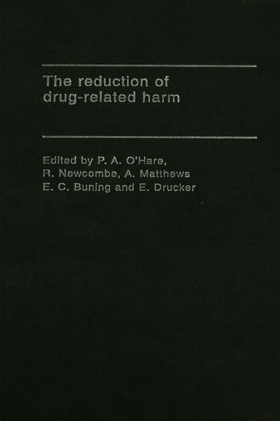 Produktbild: The Reduction of Drug-Related Harm