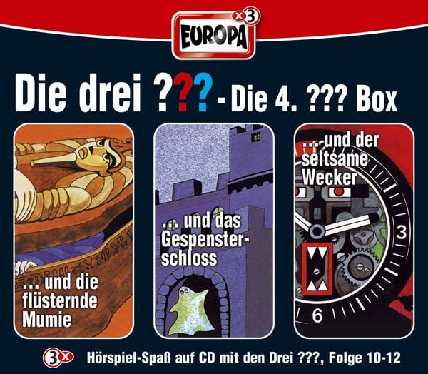 Die drei ??? 4. Box (10-12)