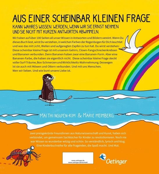 Produktbild: BiBiBiber hat da mal 'ne Frage. Welche Farben hat der Regenbogen?
