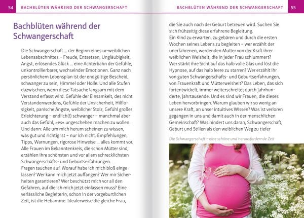 Produktbild: Bachbl&uuml;ten in Schwangerschaft,Geburt und Stillzeit. Kompakt-Ratgeber
