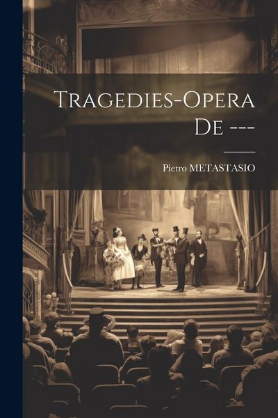 Produktbild: Tragedies-opera De ---
