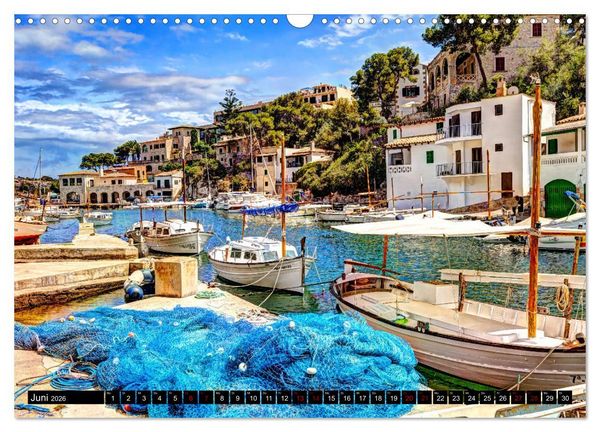 Produktbild: Mallorca - Cala Figuera Spezial (Wandkalender 2026 DIN A3 quer), CALVENDO Monatskalender