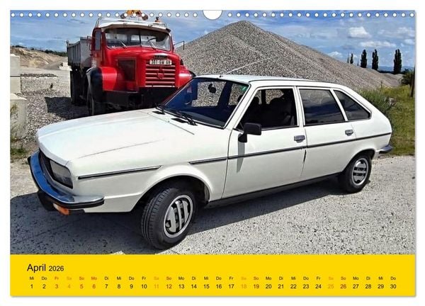 Produktbild: Historische Renault (Wandkalender 2026 DIN A3 quer), CALVENDO Monatskalender