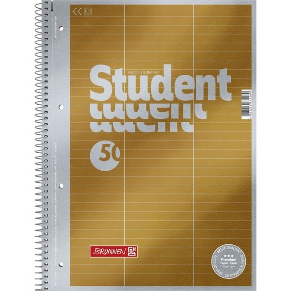 Produktbild: Brunnen Collegeblock A4 Lin54 Vokabel Premium