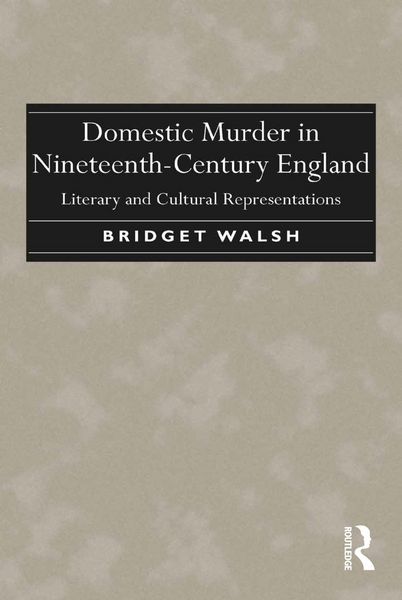 Produktbild: Domestic Murder in Nineteenth-Century England