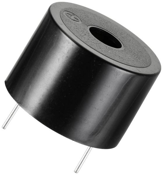 Produktbild: TRU COMPONENTS TC-10089008 Piezo-Signalgeber Ger&auml;usch-Entwicklung: 85 dB Spannung: 12 V/DC Dauerton 1 St.