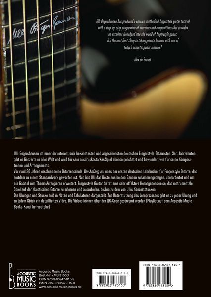 Produktbild: Fingerstyle Guitar von Anfang an