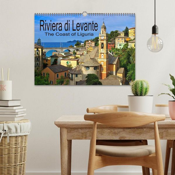 Produktbild: Riviera di Levante The Coast of Liguria (Wall Calendar 2026 DIN A3 landscape), CALVENDO 12 Month Wall Calendar