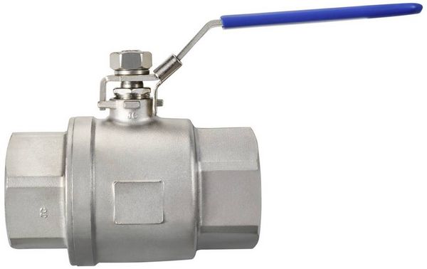 Produktbild: TRU COMPONENTS TC-2PC-DN50-316 TC-12770368 Standard-Kugelhahn Innengewinde: G2" 64 bar (max) 1 St.