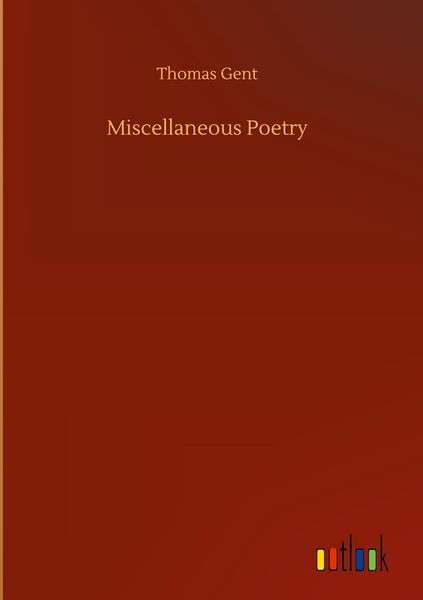 Produktbild: Miscellaneous Poetry