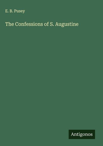 Produktbild: The Confessions of S. Augustine