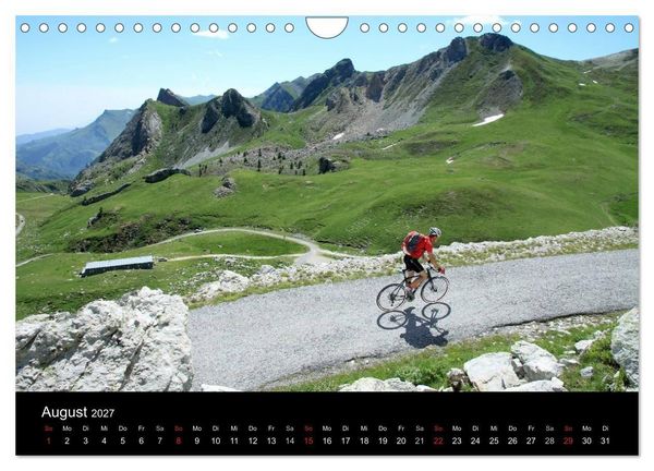 Produktbild: Alpenp&auml;sse auf dem Rennrad Vol. 2 (Wandkalender 2027 DIN A4 quer), CALVENDO Monatskalender