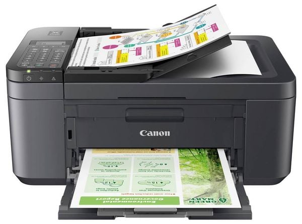 Canon PIXMA TR4755i Multifunktionsdrucker Tintenstrahl Farbe A4 Drucker, Scanner, Kopierer, Fax Duplex, USB, WLAN