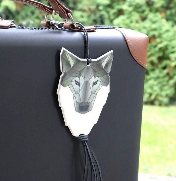 Produktbild: Softreflector ORIGAMI (Wolf) Reflektor f&uuml;r Taschen und Kleidung
