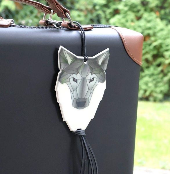 Produktbild: Softreflector ORIGAMI (Wolf) Reflektor f&uuml;r Taschen und Kleidung