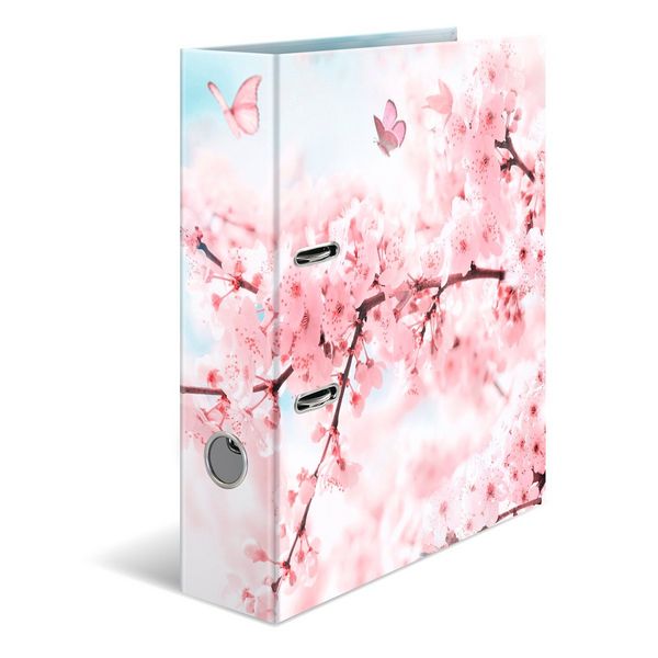Produktbild: HERMA Motivordner Cherry Blossom DIN A4 R&uuml;ckenbreite 7cm