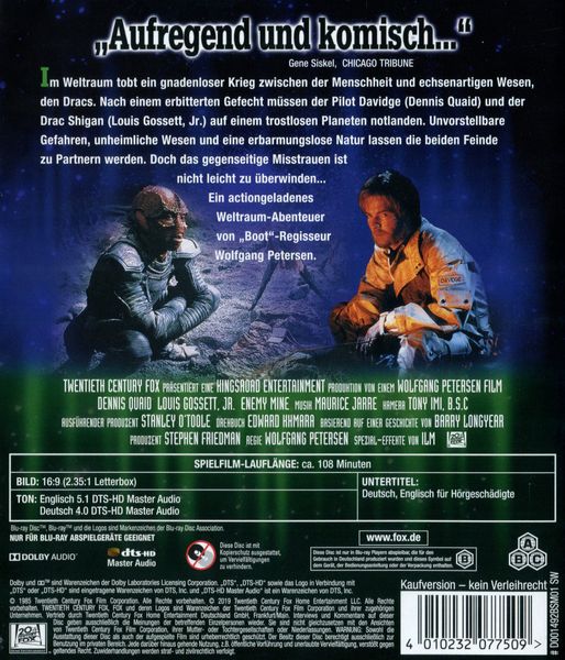 Produktbild: Enemy Mine - Geliebter Feind