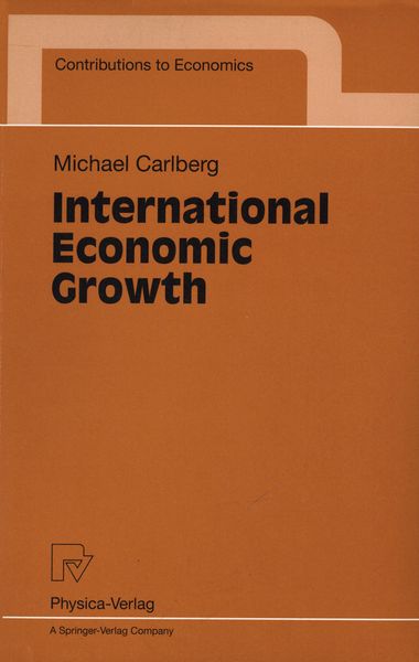 Produktbild: International Economic Growth