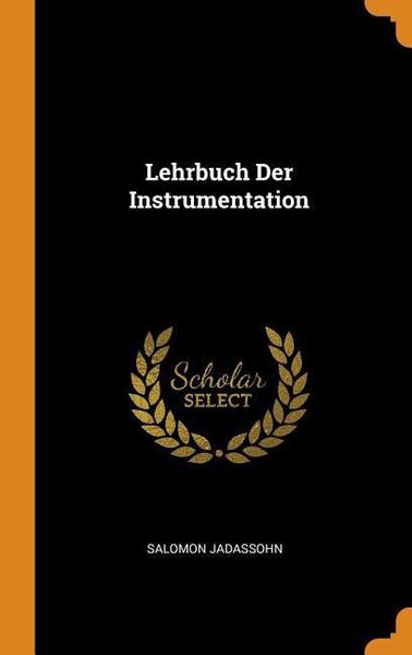 Produktbild: Lehrbuch der Instrumentation