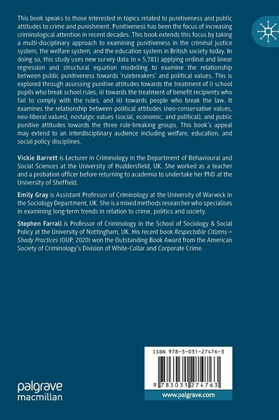 Produktbild: Politics, Punitiveness, and Problematic Populations