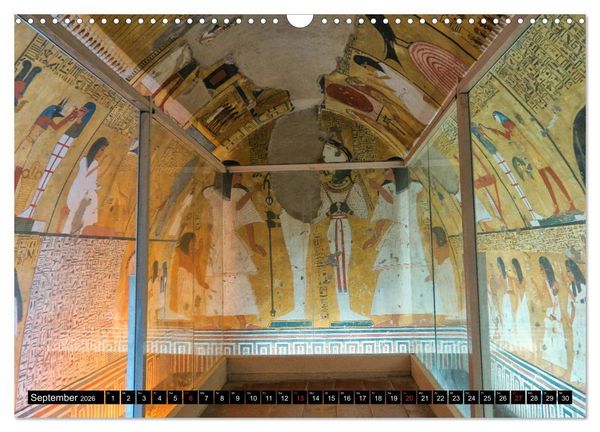 Produktbild: Zwischen Luxor und Qena - antikes &Auml;gypten am Nil (Wandkalender 2026 DIN A3 quer), CALVENDO Monatskalender