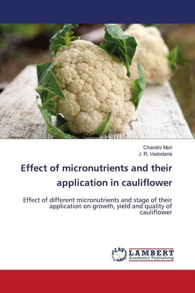Produktbild: Effect of micronutrients and their application in cauliflower