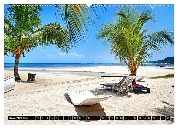 Produktbild: Seychellen Paradies 2026 (hochwertiger Premium Wandkalender 2026 DIN A2 quer), Kunstdruck in Hochglanz