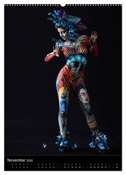 Produktbild: World Bodypainting Festival #21 (Wandkalender 2026 DIN A2 hoch), CALVENDO Monatskalender